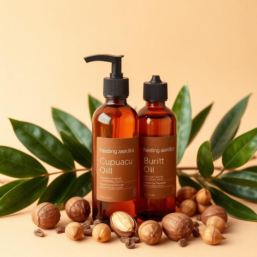 Brazilian Amazonian cold-pressed oils and butters used in natural cosmetics