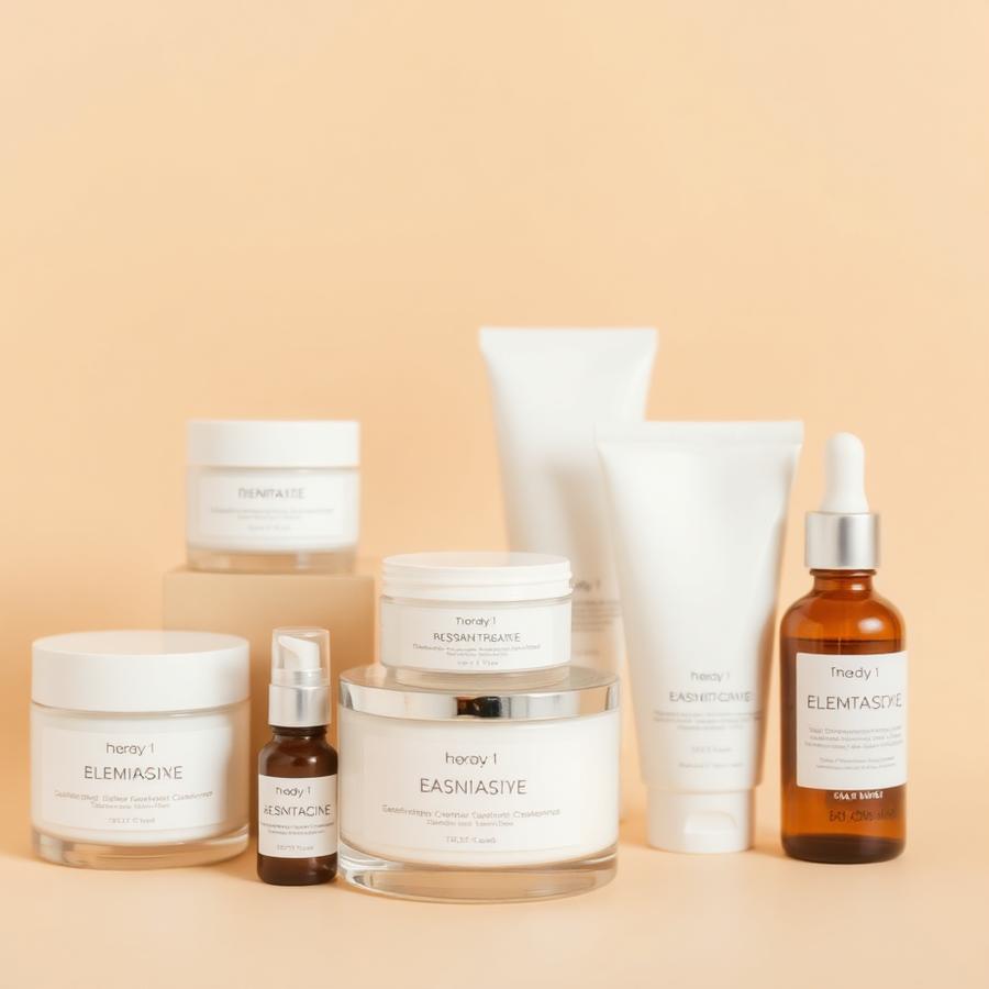 EU-certified natural face and body skincare bottles for wholesale distribution